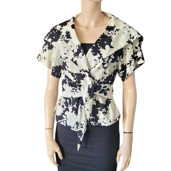 Vintage Linen Blazer - Picture 3 of 11